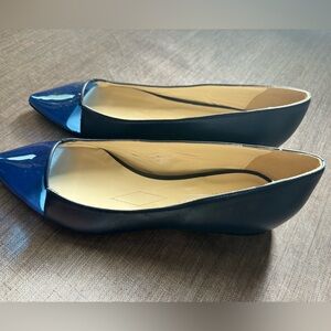 TIANNIA BARNES
LADY O TWO-TONED BLUE BALLET FLATS SIZE 38 GENTLY WORN